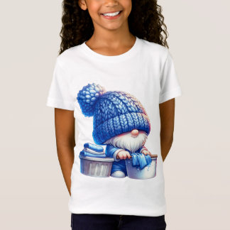 T-Shirt Gnome Profitant De La Laverie Jour Fun