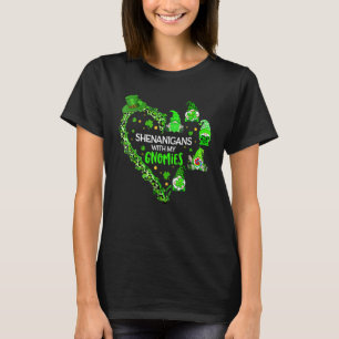 T-shirt Gnome St Patrick's Day Shenanigans With My Gnomies