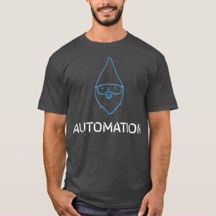 T-shirt Gnome Tee - shirt Gnome Automation Funny Geek et N