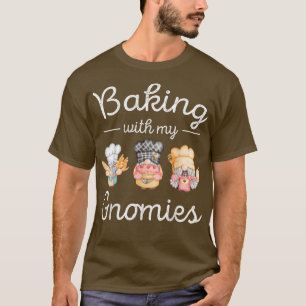 T-shirt Gnomes Baking Women Funny Gnome Lover 1814