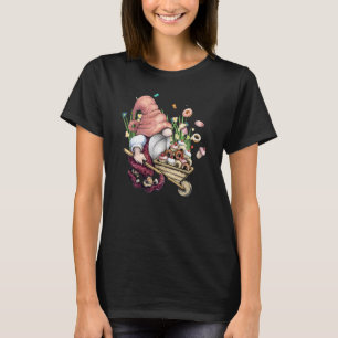 T-shirt Gnomes Boulanger Tomte Jardin de pâtisserie scan