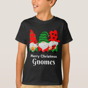 T-shirt Gnomes Cadeaux de Noël Gnomo Gnomes Amis Joyeux