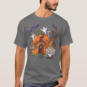 T-shirt Gnomes citrouilles Automne Mignons Halloween Thank