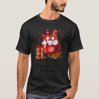 T-shirt Gnomes De Noël En Coupe Avec Cookies