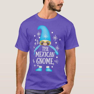 T-shirt Gnomes de Noël mignons en Gnome mexicain Casquette