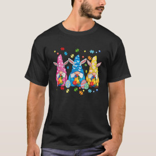 T-shirt Gnomes de Pâques autisme Journée de sensibilisatio