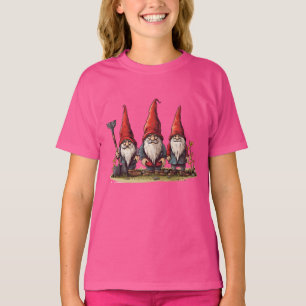 T-shirt Gnomes en fleurs : Printemps