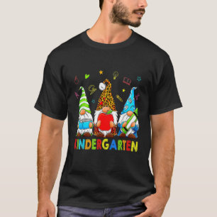 T-shirt Gnomes Équipe de maternelle Enseignant de première