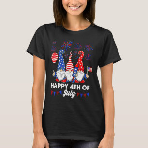 T-shirt Gnomes joyeux 4 juillet 