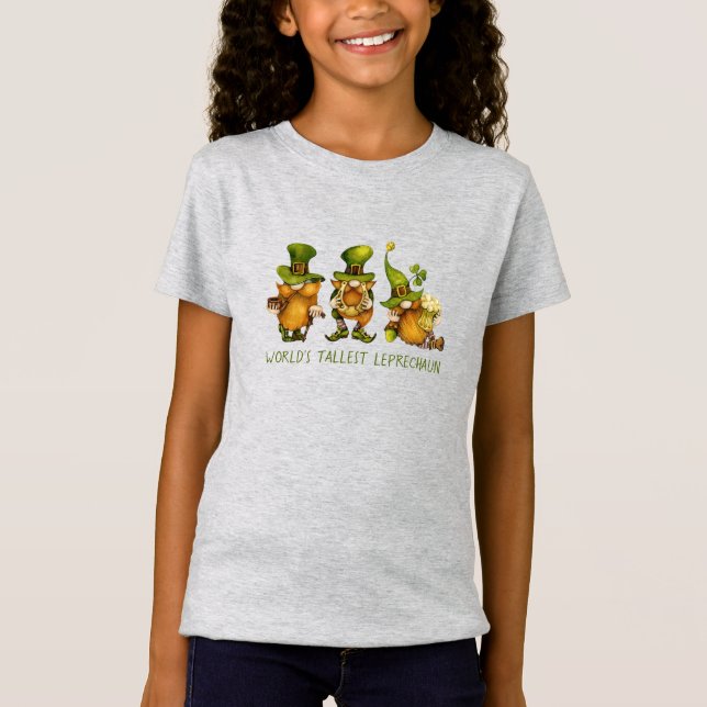 T-Shirt Gnomes les plus grands Leprechaun St Patrick's Day (Devant)