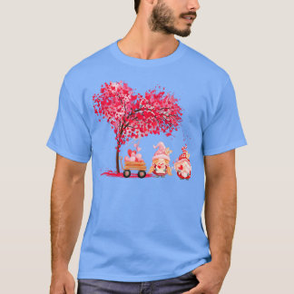 T-shirt Gnomes mignons Coeurs d'amour Joyeux Valentines Jo