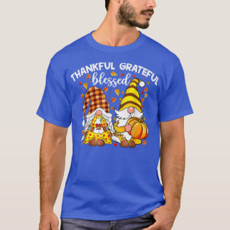 T-shirt Gnomes mignons Couple Avec Épice Citrouille Chute 