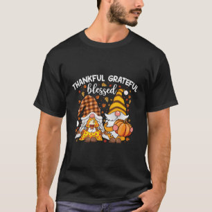 T-shirt Gnomes mignons Couple Avec Épice Citrouille Chute