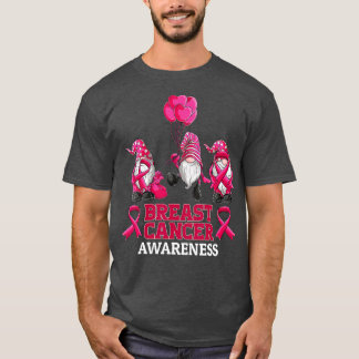 T-shirt gnomes Sensibilisation au cancer du sein Femmes au
