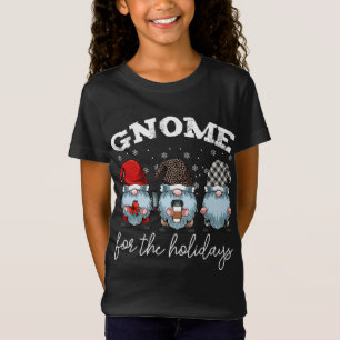 T-Shirt Gnomies adorables Joyeux Noël Famille Correspondan