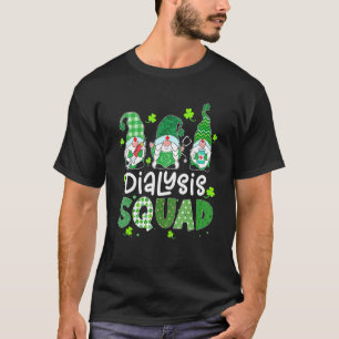 T-shirt Gnomies de l'équipe de dialyse Jour de la Saint Pa