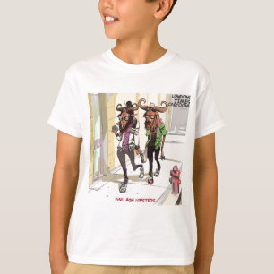 T-shirt Gnu Age Hipsters drôle