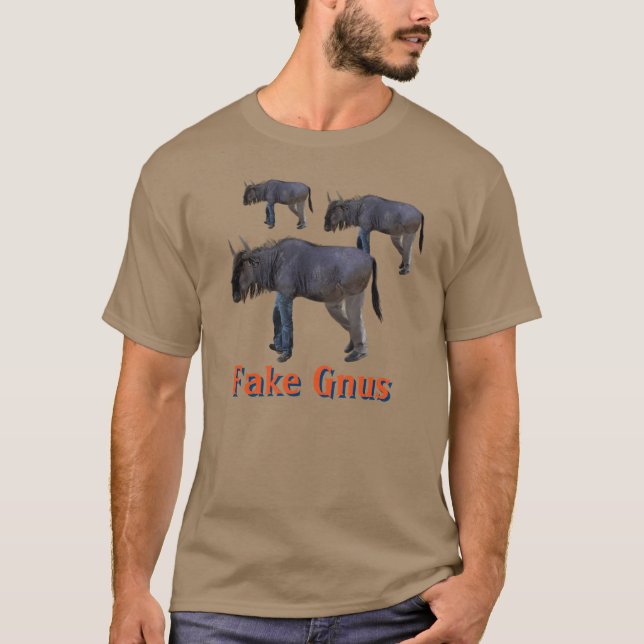 T-shirt Gnus Faux (Devant)