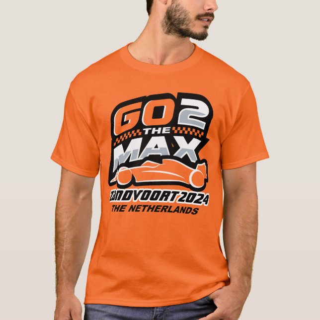 T-shirt Go 2 the Max Zandvoort (Devant)