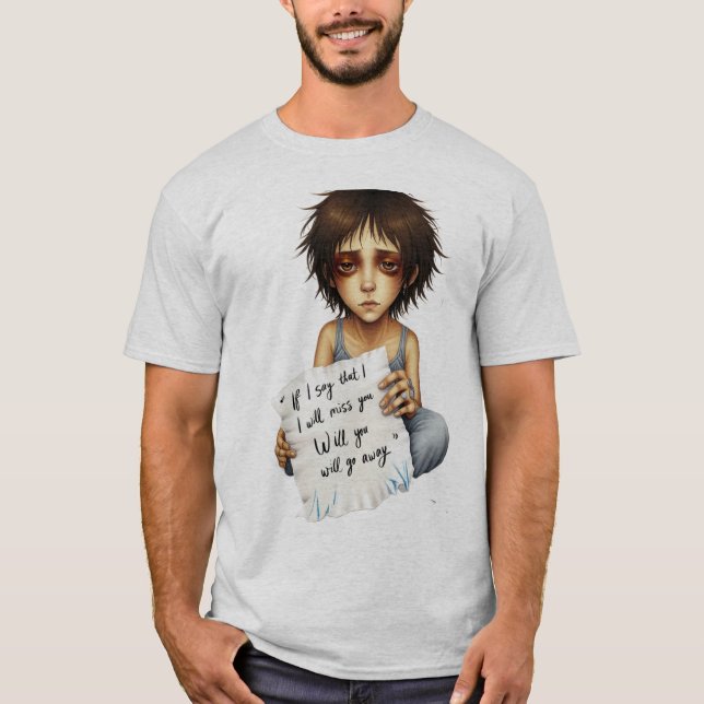 T-shirt Go Away (Devant)