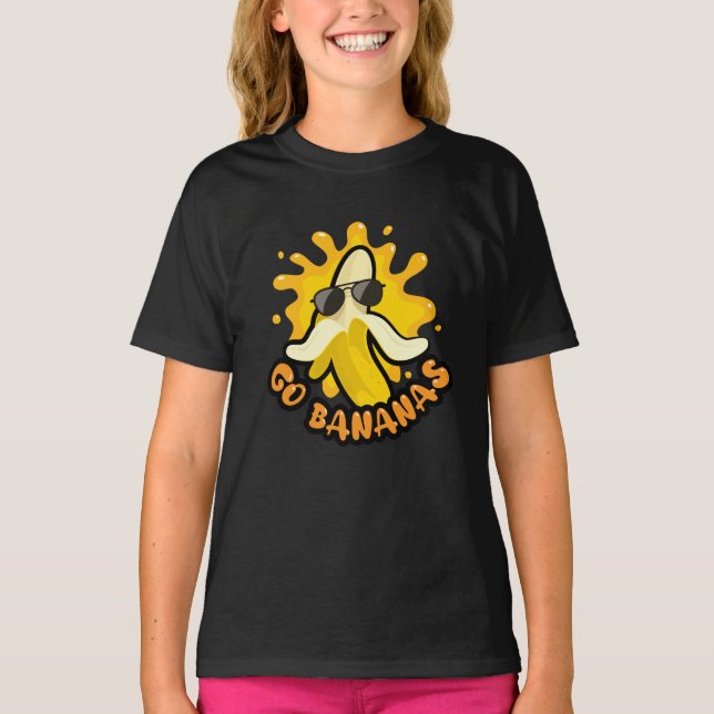 T-shirt Go Bananas (Devant)