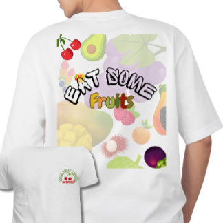 T-shirt Go Bananes for Fruits Footies