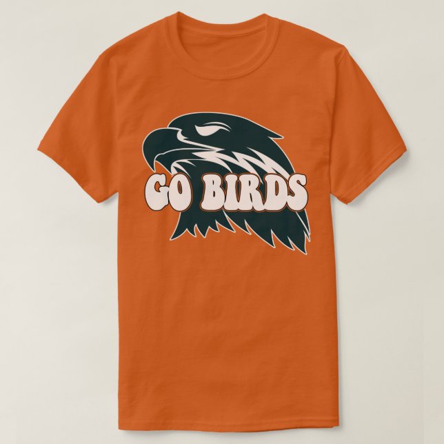 T-shirt Go Birds Eagles Go Birds (Design devant)