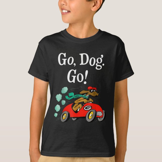 T-shirt Go Dog Go Costume (Devant)