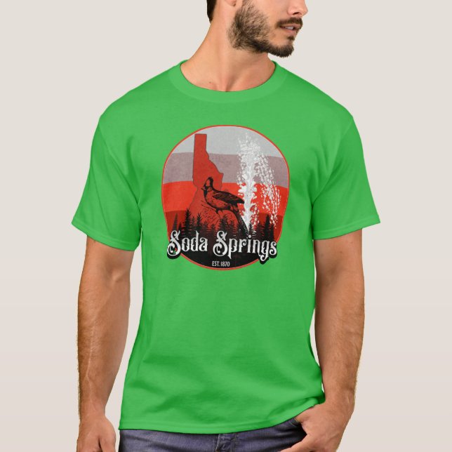 T-shirt Go ds Soda Springs (Devant)