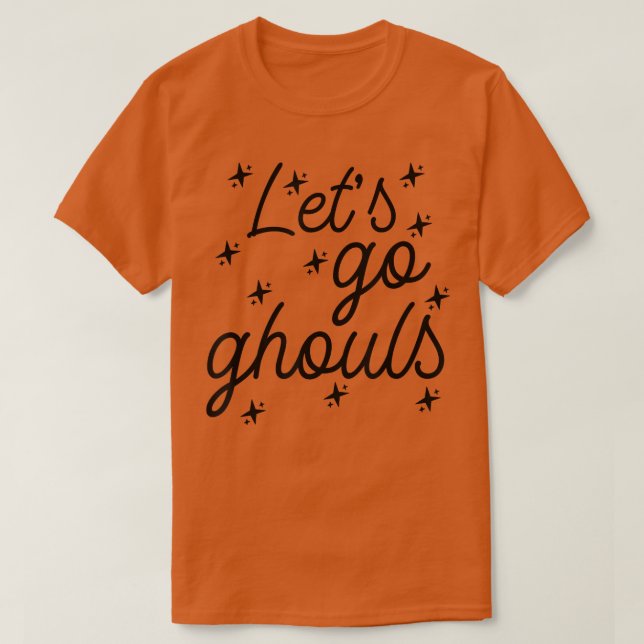 T-shirt Go Ghouls Halloween 2260 (Design devant)