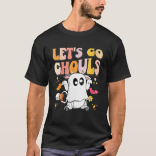 T-shirt Go Ghouls Halloween Ghost Super Retro Les années 7