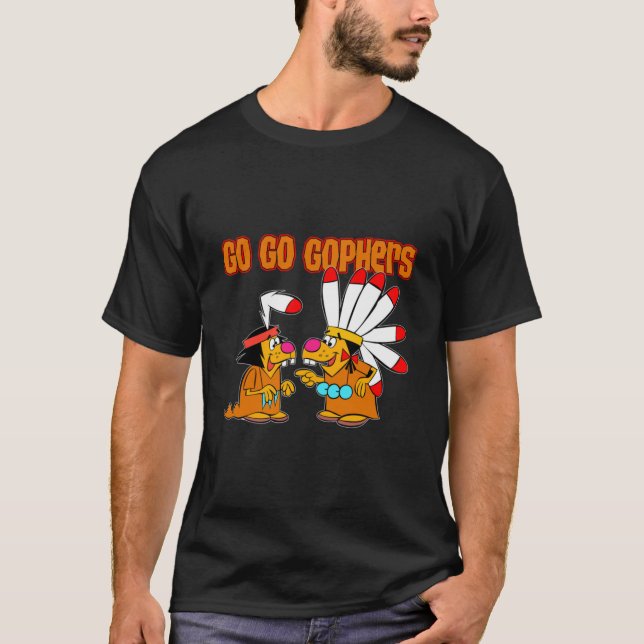 T-shirt Go Go Go Go Gophers Classic Perfect Cadeau (Devant)