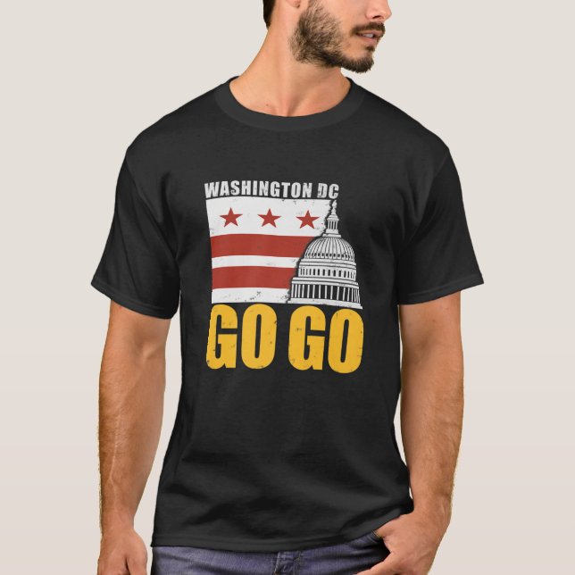 T-shirt Go-Go Washington D.C (Devant)