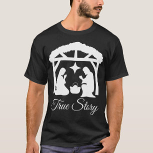 T-shirt Go Jesus Son Anniversaire Vraie Histoire Noël St