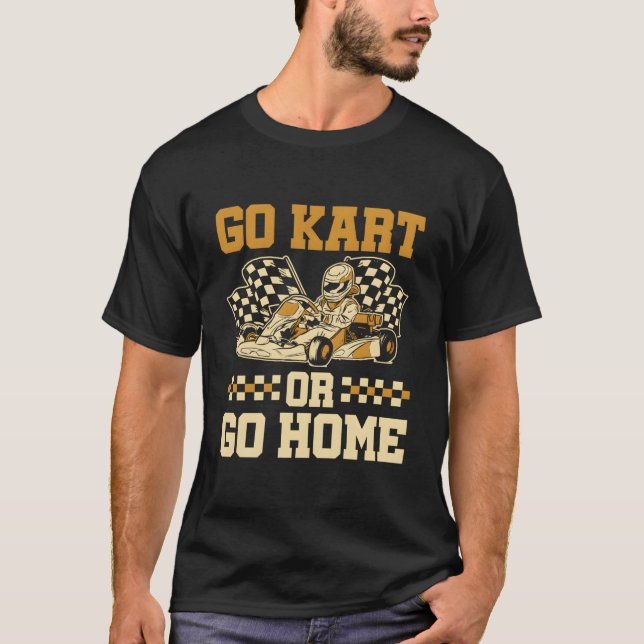 T-shirt Go K Go K Racing King Go K Racer (Devant)