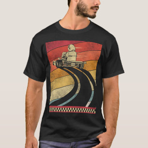 T-shirt Go Kart Go Kart Retro Retro Vintage