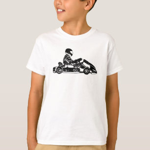 T-shirt Go-kart Kart Racing Driver Karting Retro Gift