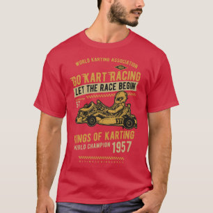 T-shirt Go Kart Racing