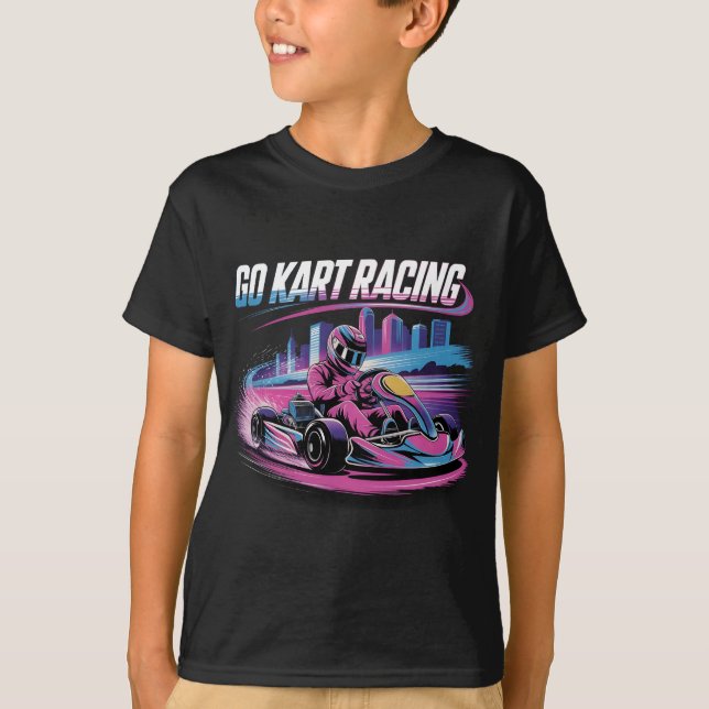 T-shirt Go Kart Racing (Devant)