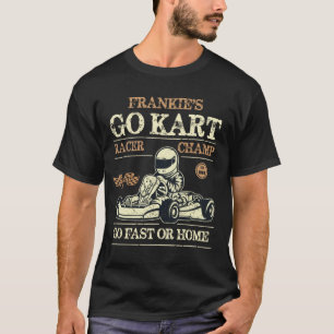 T-shirt Go Kart Racing Personnalisé Motorsport Karting