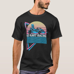 T-shirt Go Kart Racing Retro Gokart