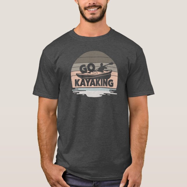 T-shirt Go Kayaking (Devant)