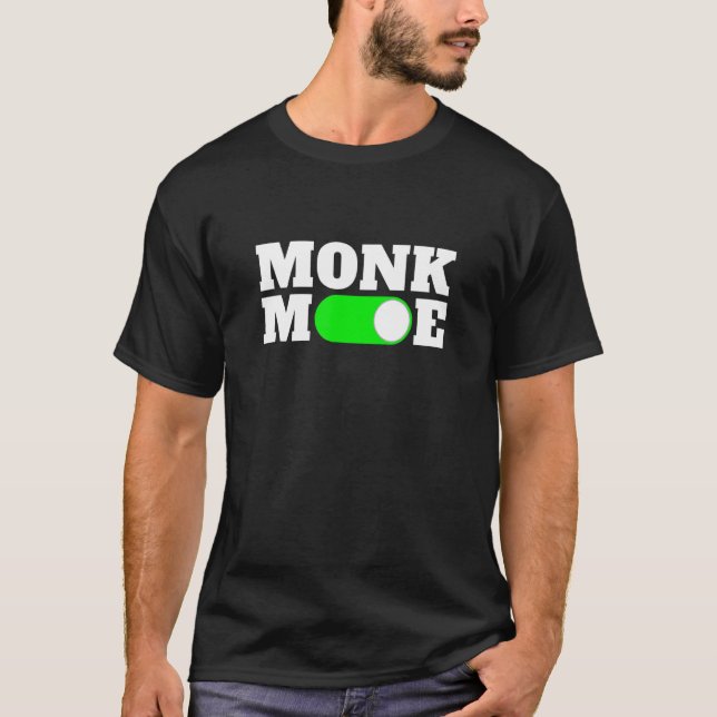 T-shirt Go Monk Mode Dopamine Detox (Devant)