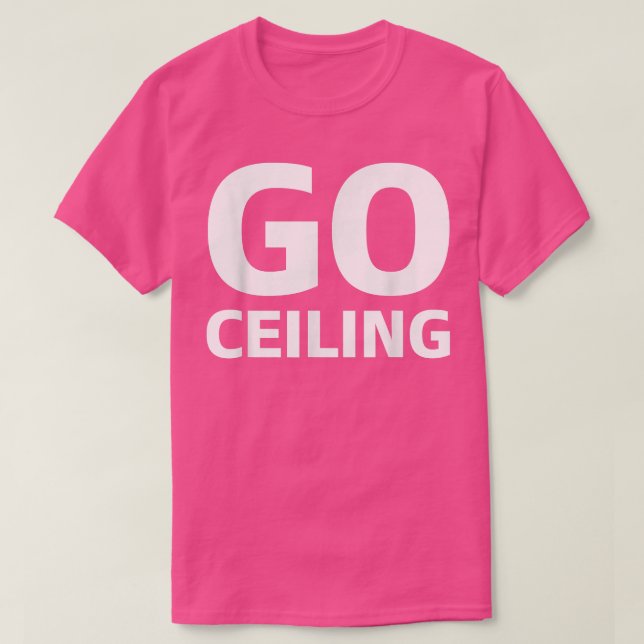 T-shirt Go Plafond Ventilateur Drôle Simple Costume Hallow (Design devant)