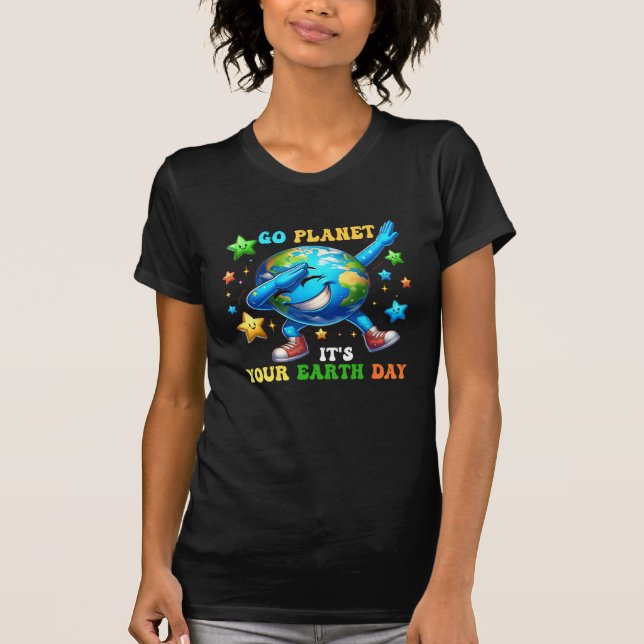 T-shirt Go Planet It's Your Jour des terres 2024 (Devant)