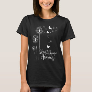 T-shirt Go Red Ribbon He Maladie Mois de sensibilisation A