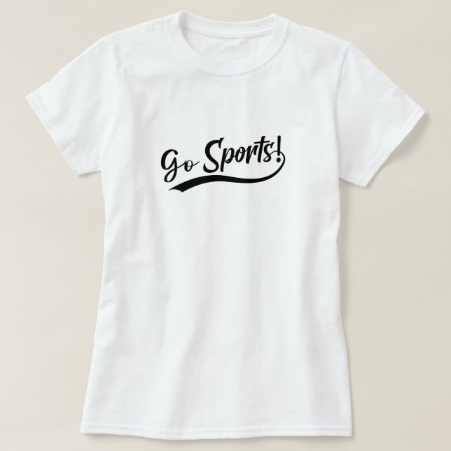 T-shirt Go Sports Amoureux du sarcasme (Design devant)