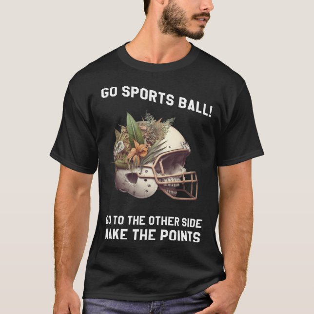 T-shirt Go Sports Ball  2 (Devant)