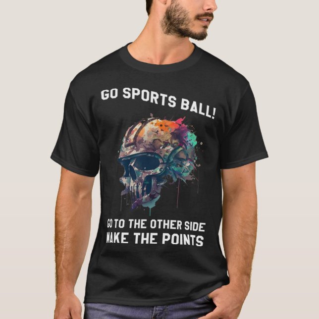 T-shirt Go Sports Ball  4 (Devant)