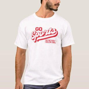 T-shirt Go Sports Faire Le Chose Gagner Les Points Drôle R
